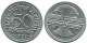 50 PFENNIG 1921 F DEUTSCHLAND Münze GERMANY #AE423.D.A - 50 Rentenpfennig & 50 Reichspfennig