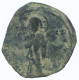 JESUS CHRIST ANONYMOUS Authentique Antique BYZANTIN Pièce 4.4g/28mm #AA647.21.F.A - Byzantinische Münzen