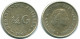 1/4 GULDEN 1967 NIEDERLÄNDISCHE ANTILLEN SILBER Koloniale Münze #NL11529.4.D.A - Netherlands Antilles