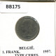 1 FRANC 1957 DUTCH Text BELGIQUE BELGIUM Pièce #BB175.F.A - 1 Franc