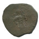 Authentique Original Antique BYZANTIN EMPIRE Trachy Pièce 3.3g/2.8mm #AG570.4.F.A - Byzantinische Münzen
