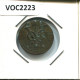1734 HOLLAND VOC DUIT NETHERLANDS INDIES NEW YORK COLONIAL PENNY #VOC2223.7.U.A - Niederländisch-Indien