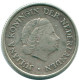 1/4 GULDEN 1954 ANTILLAS NEERLANDESAS PLATA Colonial Moneda #NL10902.4.E.A - Antilles Néerlandaises
