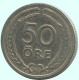 50 ORE 1921 SWEDEN Coin #AC692.2.U.A - Sweden