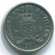 10 CENTS 1971 NETHERLANDS ANTILLES Nickel Colonial Coin #S13448.U.A - Antilles Néerlandaises