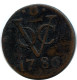1786 UTRECHT VOC DUIT NEERLANDÉS NETHERLANDS INDIES #VOC1490.11.E.A - Niederländisch-Indien