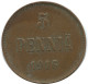 5 PENNIA 1916 FINLANDIA FINLAND Moneda RUSIA RUSSIA EMPIRE #AB227.5.E.A - Finlandia