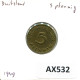 5 PFENNIG 1949 F BRD DEUTSCHLAND Münze GERMANY #AX532.D.A - 5 Pfennig