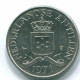 25 CENTS 1971 NIEDERLÄNDISCHE ANTILLEN Nickel Koloniale Münze #S11512.D.A - Antille Olandesi