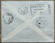 PORTUGAL TO ENGLAND VIA FRANCE COVER USED 1937, LISBOA, PARIS SLOGAN,  GAGNEZ DU TE REPONDE PAR AVION, MANY CANCEL, - Lettres & Documents