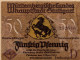 50 PFENNIG 1921 Stadt STUTTGART Württemberg UNC DEUTSCHLAND Notgeld #PC439 - [11] Local Banknote Issues