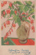 FLOWERS Vintage Ansichtskarte Postkarte CPA #PKE593.DE - Flowers