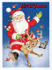 WEIHNACHTSMANN SANTA CLAUS Neujahr Weihnachten Vintage Ansichtskarte Postkarte CPSM #PBO072.DE - Santa Claus