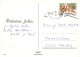 Jungfrau Maria Madonna Jesuskind Weihnachten Religion Vintage Ansichtskarte Postkarte CPSM #PBB810.DE - Vierge Marie & Madones