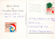 WEIHNACHTSMANN SANTA CLAUS WEIHNACHTSFERIEN Vintage Postkarte CPSM #PAJ984.DE - Santa Claus