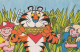 TIGER Vintage Postcard CPSMPF #PKG948.GB - Tigers