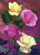 FLOWERS Vintage Postcard CPSM #PBZ655.GB - Blumen