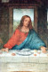 PAINTING JESUS CHRIST Religion Vintage Postcard CPSM #PBQ158.GB - Paintings, Stained Glasses & Statues