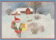 SANTA CLAUS Happy New Year Christmas Vintage Postcard CPSM #PBB023.GB - Santa Claus