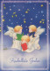 ANGEL CHRISTMAS Holidays Vintage Postcard CPSM #PAH356.GB - Anges