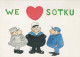 SOLDATI UMORISMO Militaria Vintage Cartolina CPSM #PBV931.IT - Humoristiques