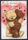 NASCERE Animale Vintage Cartolina CPSM #PBS196.IT - Bears