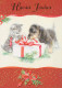 CANE Animale Vintage Cartolina CPSM #PBQ690.IT - Chiens