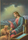 CRISTO SANTO Cristianesimo Religione Vintage Cartolina CPSM #PBP778.IT - Jesus