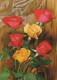 FIORI Vintage Cartolina CPSM #PAS676.IT - Flowers