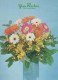FIORI Vintage Cartolina CPSM #PAR290.IT - Flowers