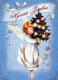 ANGELO Buon Anno Natale Vintage Cartolina CPSM #PAJ179.IT - Angels