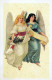 ANGELO Buon Anno Natale Vintage Cartolina CPSMPF #PAG730.IT - Angels