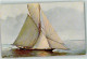 39425807 - Nr.167 Franzoesische Segeljacht Sign.Chr.Rave - Other & Unclassified