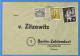 Berlin West 1954 - Lettre De Berlin - G33058 - Briefe U. Dokumente