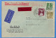 Berlin West 1957 - Lettre Durch Eilboten Par Avion De Berlin - G33006 - Storia Postale