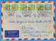 Berlin West 1954 - Lettre Par Avion De Berlin Aux Italy - G33008 - Cartas & Documentos