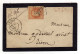 Enveloppe Avec Timbre 40c Orange Oblitération 15/05/1870 - 1849-1876: Klassieke Periode