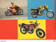 LOT DE 11 CP MOTOS  .......... YAMAHA HARLEY SUZUKI HONDA MZ KAWAZAKI BMW BSA - Motorfietsen