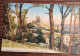 Carte Postale Ancienne Colorisée : Marseille - Notre Dame De La Garde Vue À Travers Les Pins - Non Classés