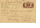BELGIQUE Carte ILLUSTREE COMMEMORATIVE DE PROPAGANDE ET DE BIENFAISANCE  2a - 1893-1907 Stemmi