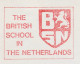 Meter Cut Netherlands 1983 ( FM 3307 ) The British School In The Netherlands - Unclassified