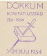 Cover / Postmark Netherlands 1954 Saint Bonifatius - Bible - Sword - Dokkum - Andere & Zonder Classificatie
