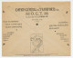 Postal Cheque Cover France 1937 General Transport Office - Autres & Non Classés