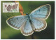 Maximum Card Czech Republic 2002 Butterfly - WWF - Autres & Non Classés