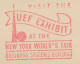 Meter Cut USA 1939 UEF Exhibit 1939 - New York World Fair - Unclassified