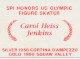 Meter Cut USA 1997 Figure Skater - Carol Heiss Jenkins - Autres & Non Classés