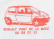 Meter Cover France 1995 Car - Renault - Voitures