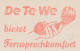 Meter Cut Germany 1969 Telephone - Télécom