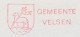 Meter Cover Netherlands 1992 Lamb Of God - Agnus Dei - Municipal Coat Of Arms Velsen - Otros & Sin Clasificación