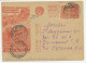 Postal Stationery Soviet Union 1935 Children - Creche - Farmers - Haying  - Other & Unclassified